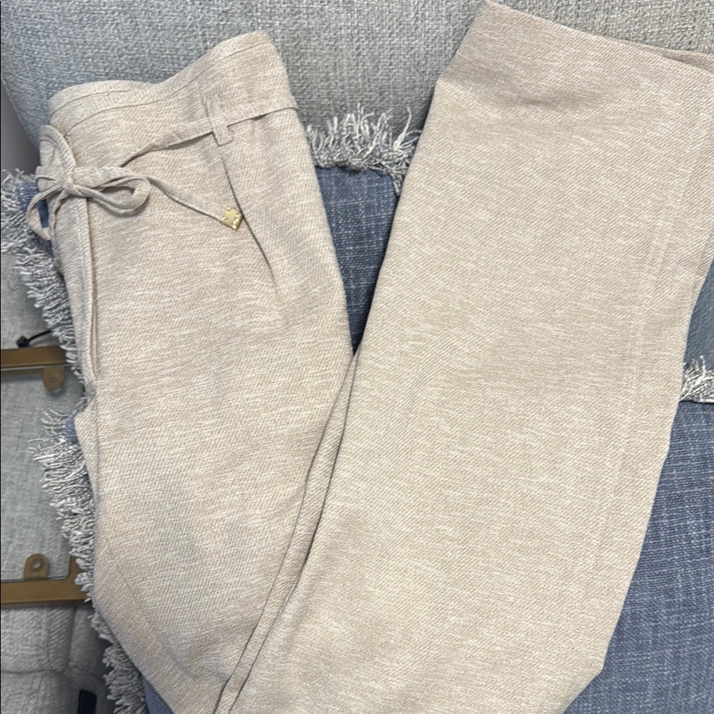 DKNY Tan Women's Trousers